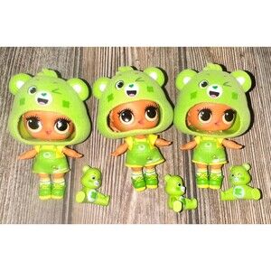 3 LOL Surprise Loves Care Bears Green Good Luck Bear